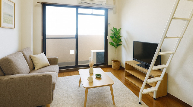 【ルームツアー】シティパレスやすらぎの道Ｐ３｜人気のロフト有り！オートロック付きのマンション☆の画像