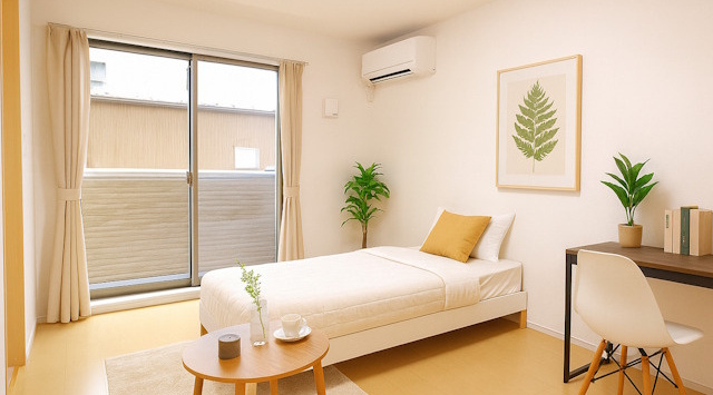 【ルームツアー】サンセレノ　WABI｜設備充実な広いお部屋をお探しの方にピッタリ！大学生の一人暮らし向けな物件の画像