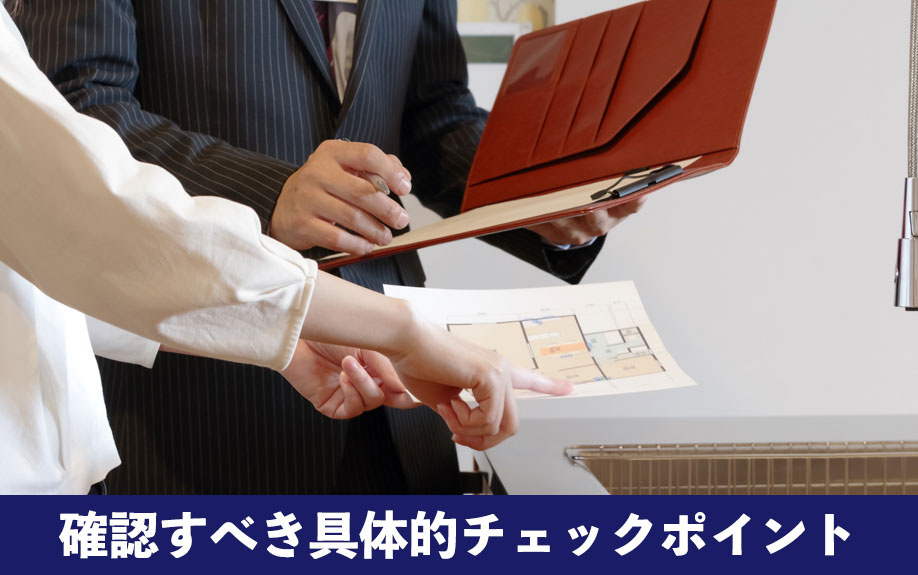 内見時に確認すべき具体的チェックポイント