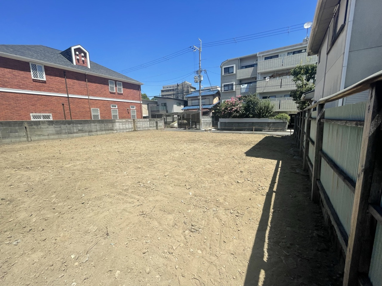 【尼崎市東園田町　4４坪更地不動産売却実績】の画像