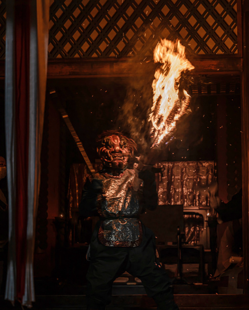 八百年の祈りに触れる夜 ― 法隆寺西円堂 修二会と追儺式の画像