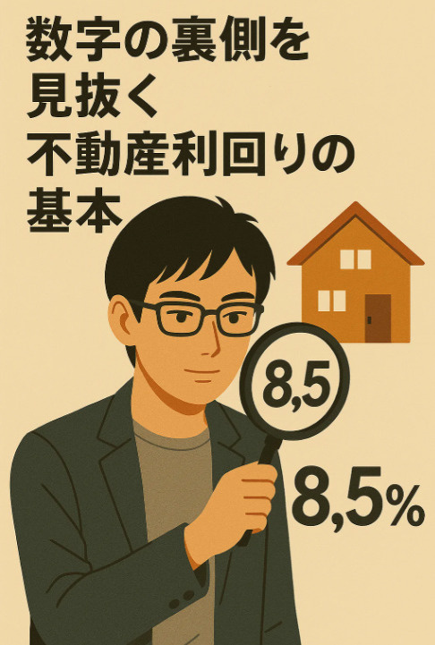 「数字の裏側を見抜く。不動産利回りの基本」の画像
