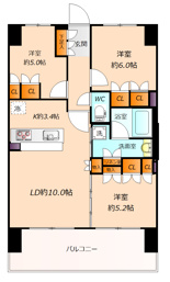 メトライズ森ノ宮中央２LDKの画像