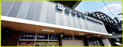 近鉄/JR俊徳道駅