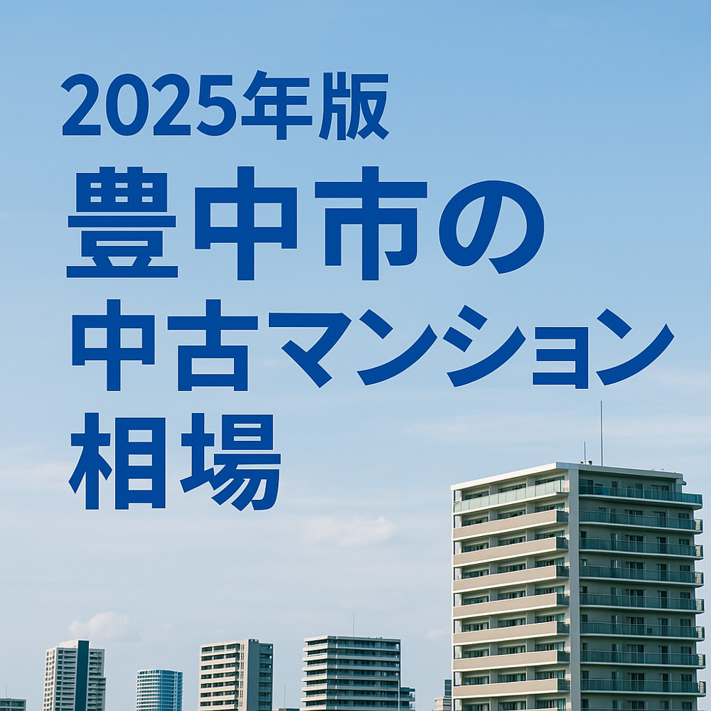 【2025年版】豊中市の中古マンション相場とおすすめエリアの画像