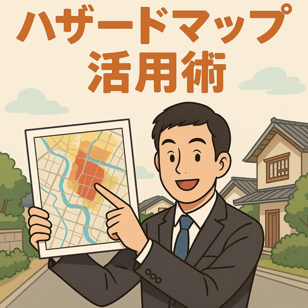 災害リスク、ちゃんと見てる？失敗しないためのハザードマップ活用術の画像