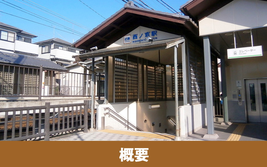 西ノ京駅周辺の概要