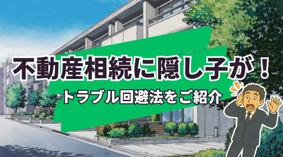 不動産相続に隠し子が！トラブル回避法をご紹介の画像