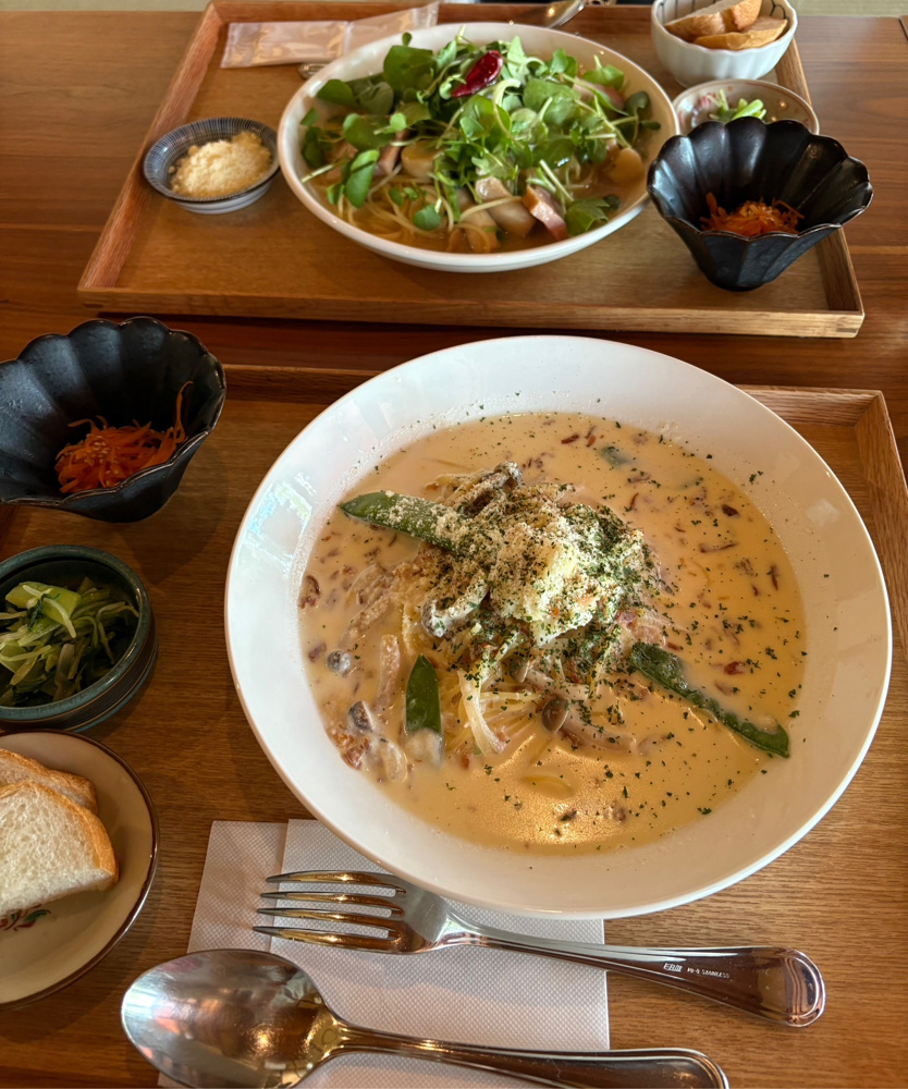 充実した1日を那加エリアで：学びの森と美味しいパスタの画像