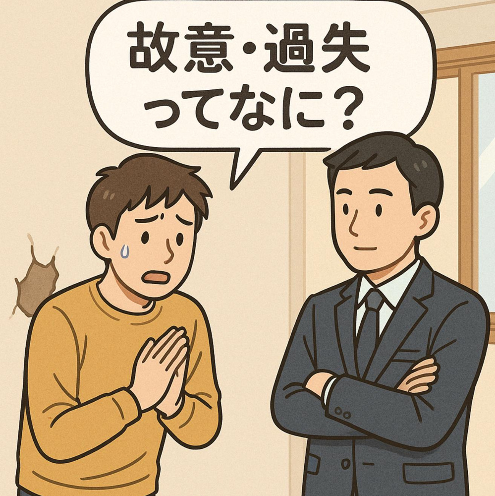 「知ってるようで知らない『故意・過失』って何？不動産トラブルにも関わる大事なキホン」の画像