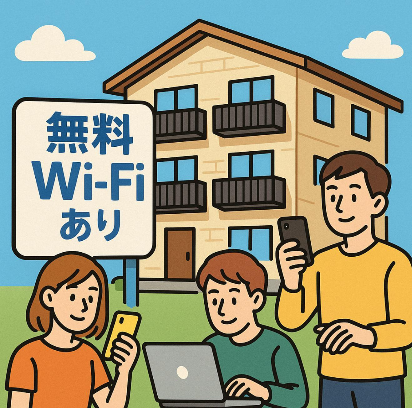 タダより高いものはない？無料インターネットの裏側、教えます～名古屋 My賃貸～の画像