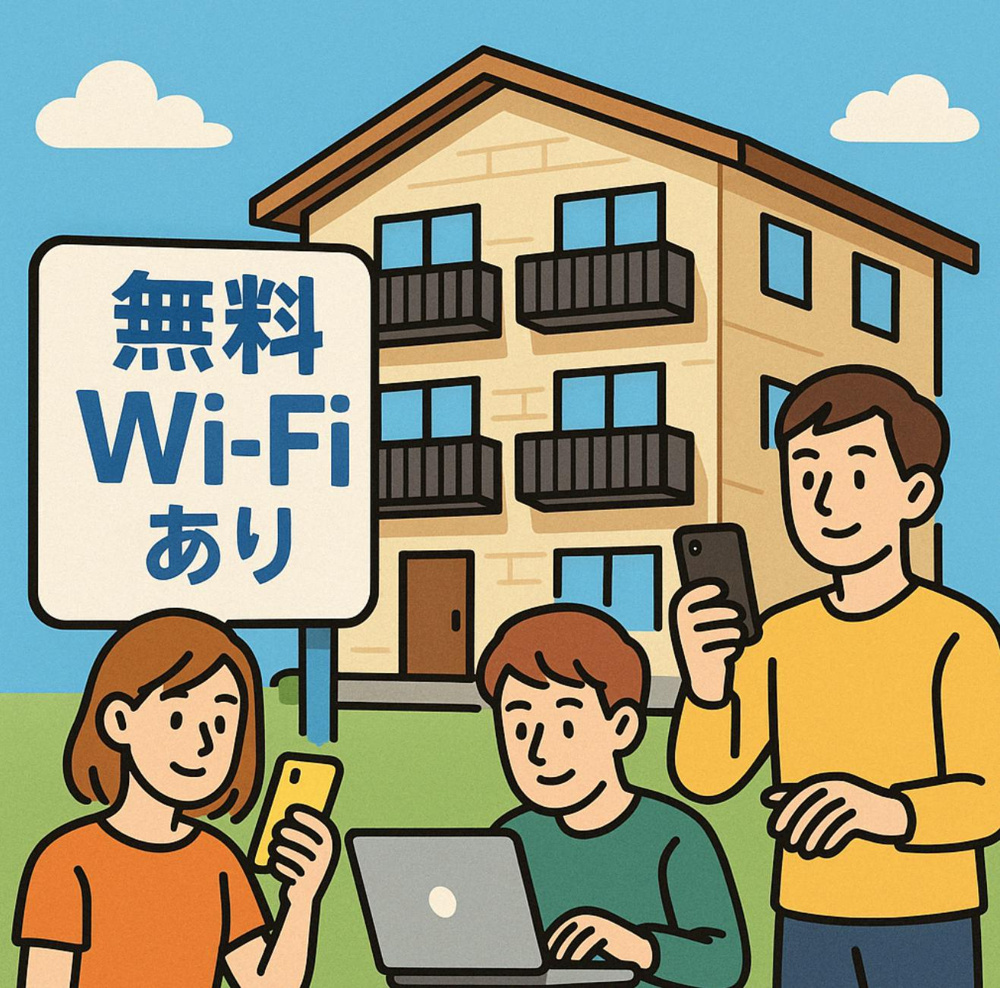 タダより高いものはない？無料インターネットの裏側、教えます～名古屋 My賃貸～の画像