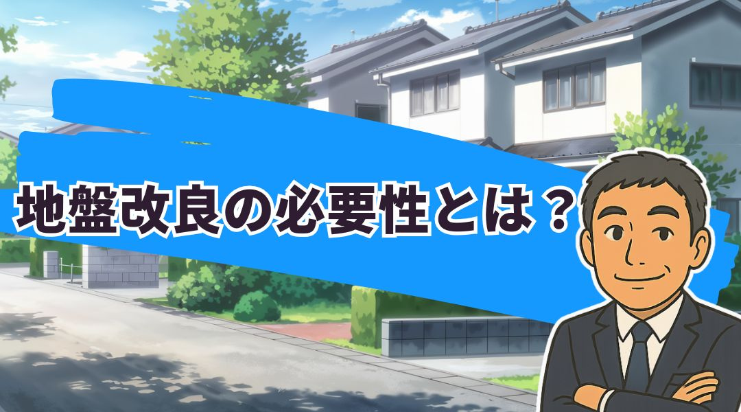 地盤改良の必要性とは？費用を解説  土地購入者が知っておくべき地盤改良をご紹介の画像