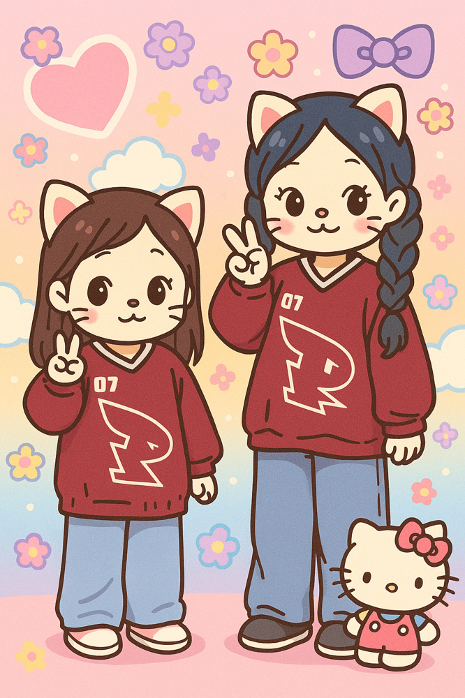 AIにお願いしたら、めちゃかわな世界ができちゃった件。の画像