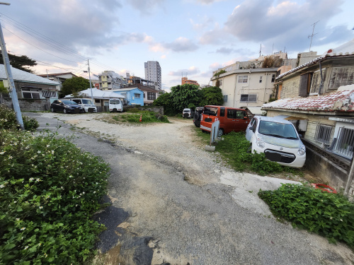 駐車場整地中！の画像