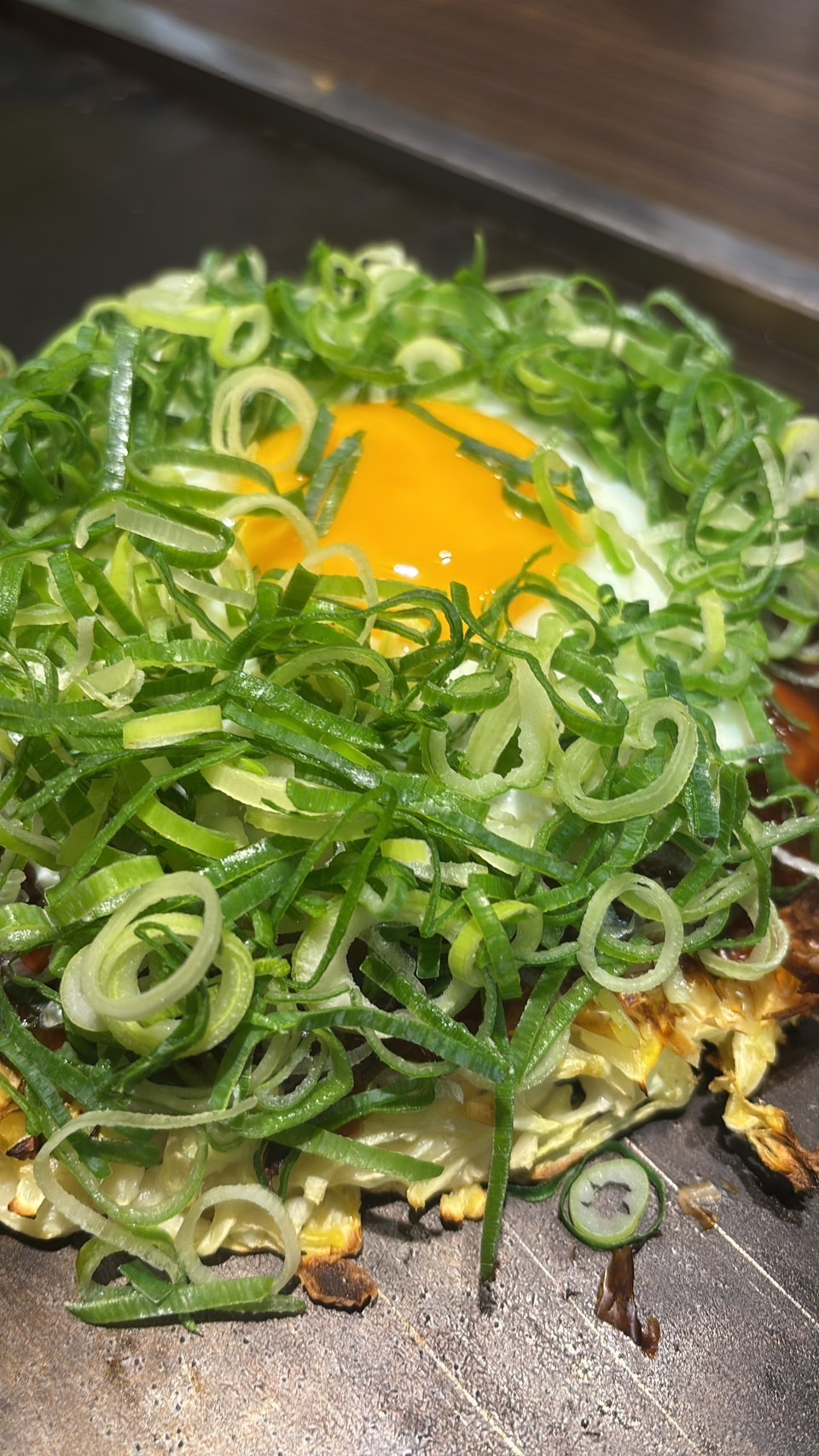 ネギと卵黄のラブストーリーの画像