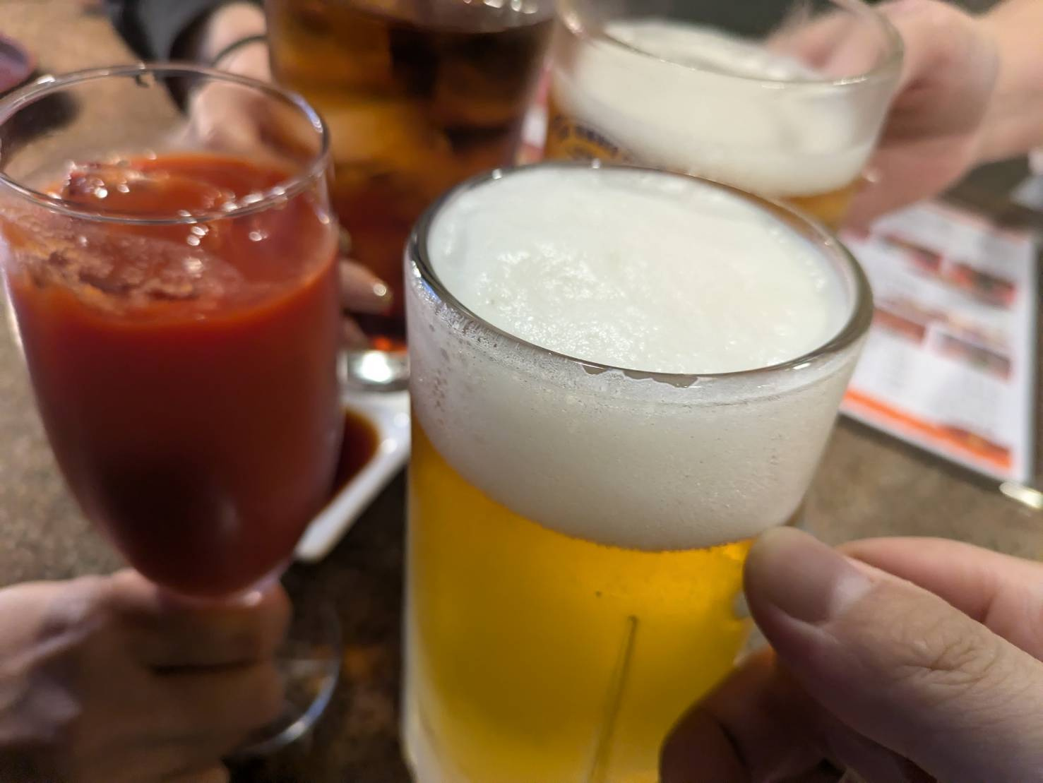 繁忙期お疲れ様でした会の画像