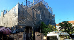 横浜市旭区　レンガ外壁の外壁防水工事（2024年施工一例）の画像