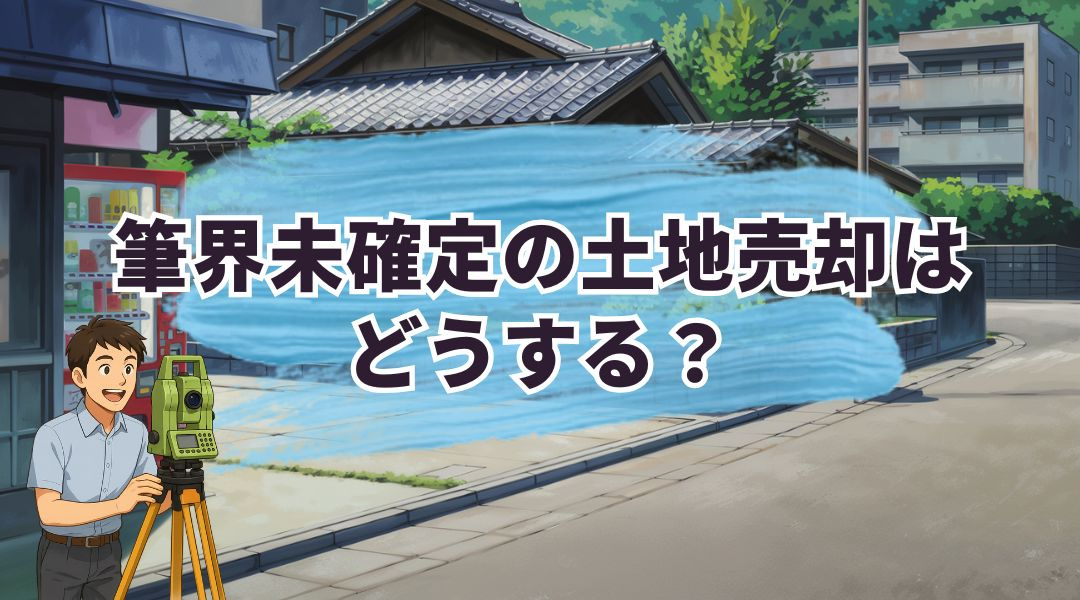 筆界未確定の土地売却はどうする？リスクと手続きを解説の画像