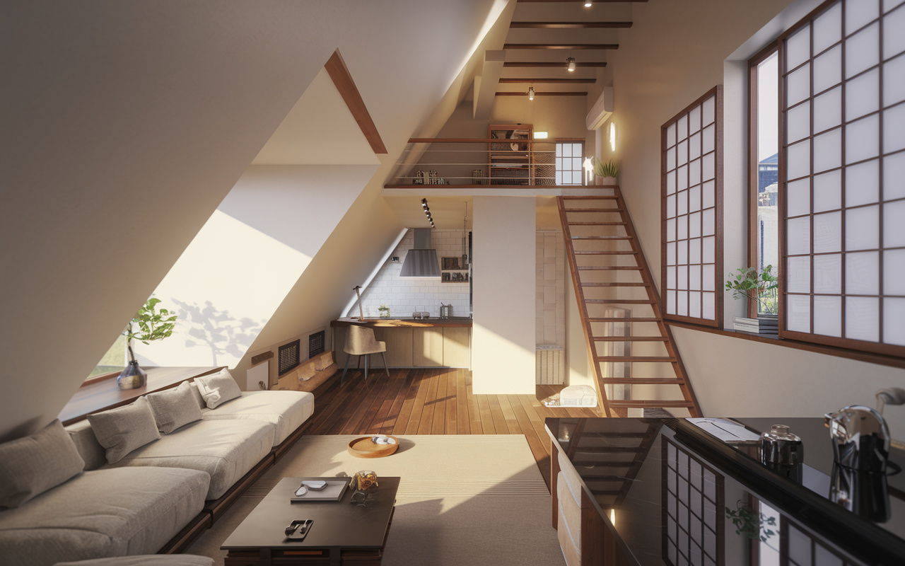 ロフト付き部屋の魅力とは？レイアウトをご紹介の画像