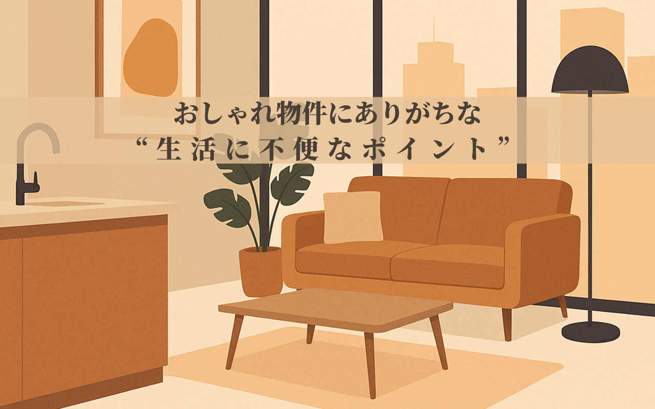 おしゃれ物件にありがちな“生活に不便なポイント”の画像
