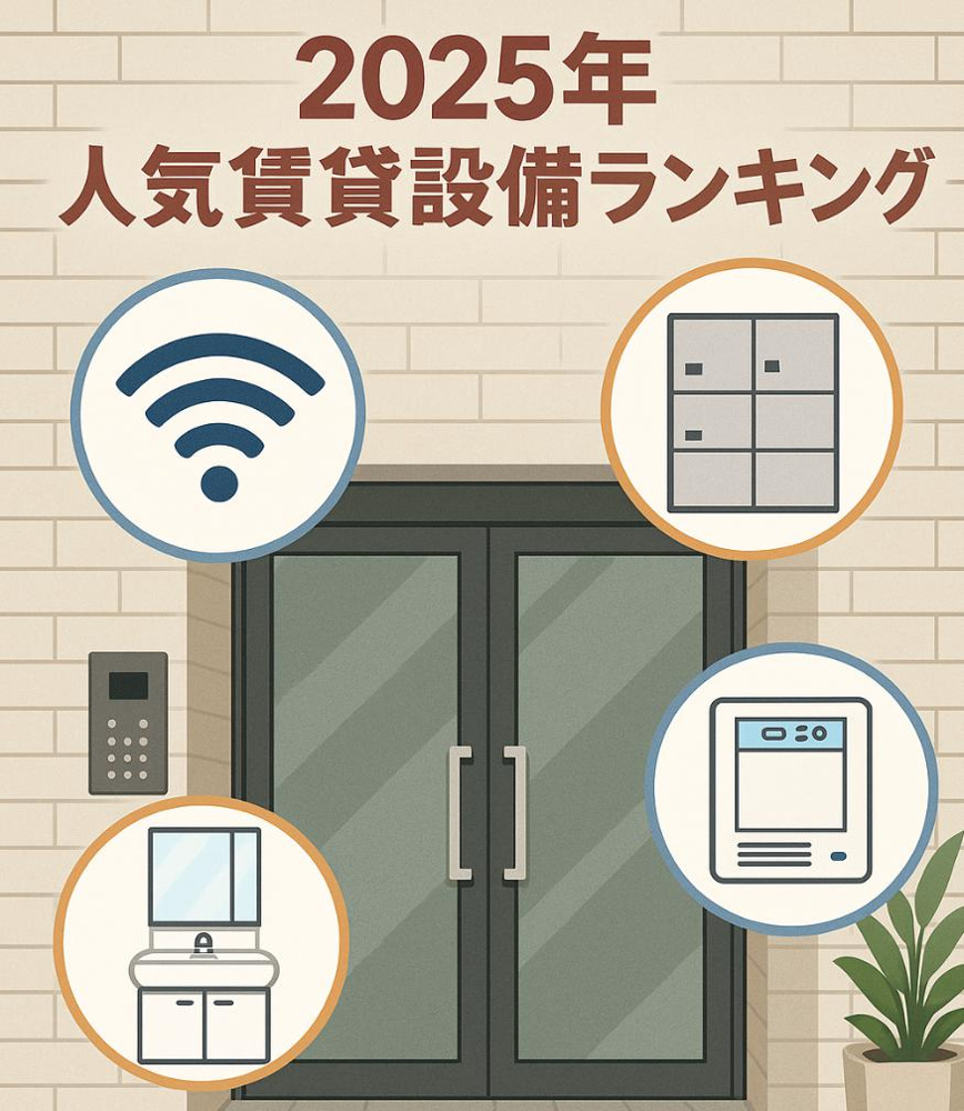 「2025年版・賃貸住宅の人気設備ランキングTOP5」～名古屋Ｍｙ賃貸～の画像