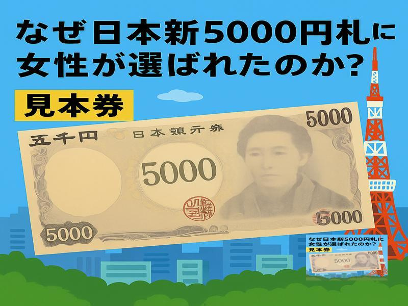 5000円札は津田梅子ーなぜ女性が選ばれたのか？の画像