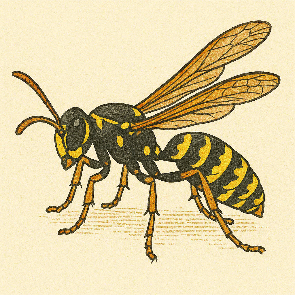 ５月６日：アシナガバチの巣、発見！の画像