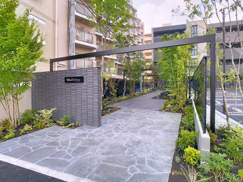 シャーメゾンガーデンズの植栽イメージ