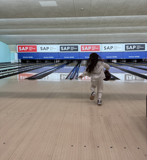 ストライクを夢見て…現実はガーター無双！の画像