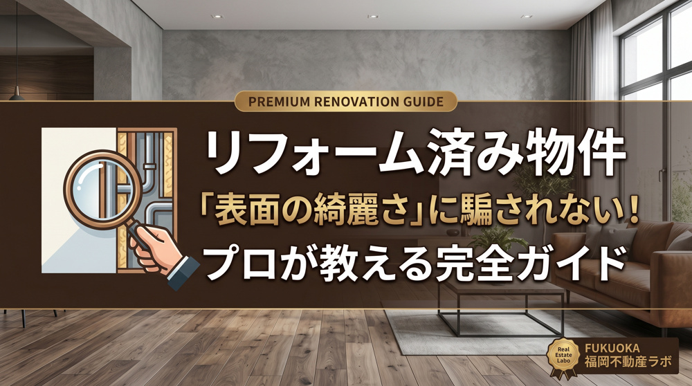 リフォーム済み物件の購入前に注意！契約不適合責任と相場を解説の画像