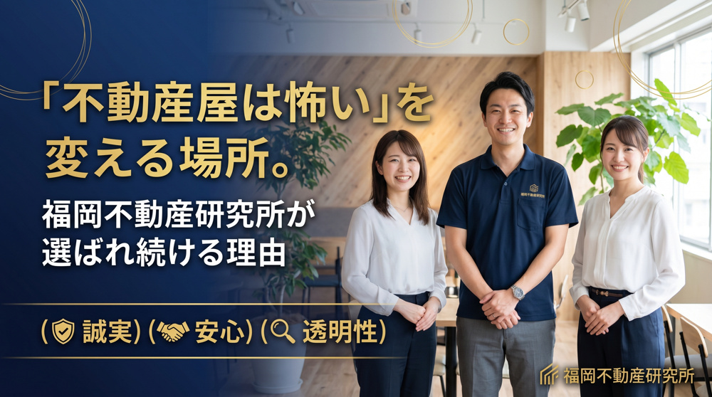 福岡不動産研究所て信用できるの？安心の相談体験をご紹介の画像