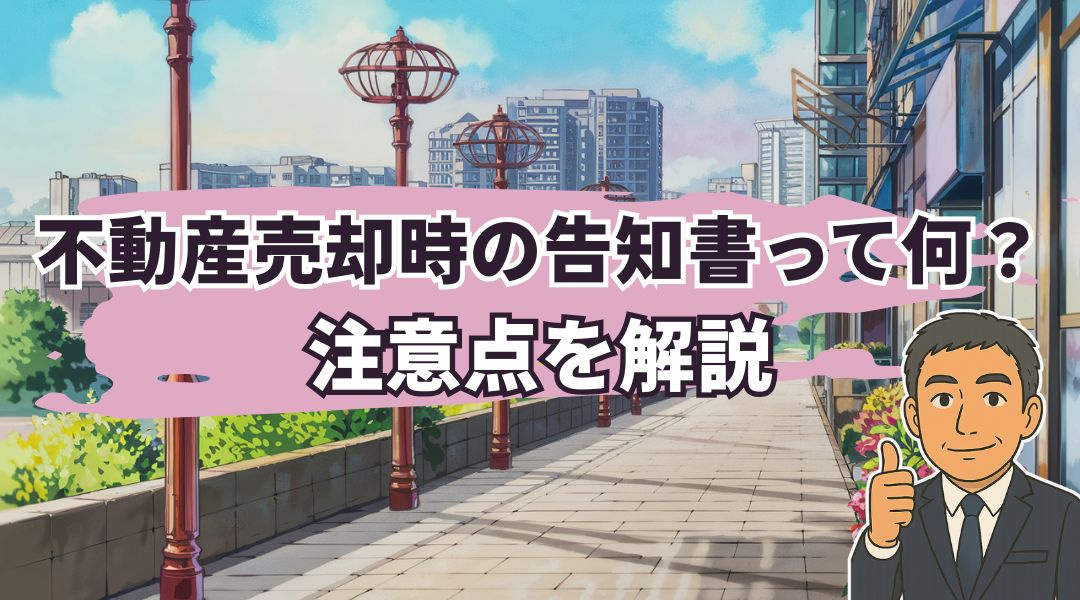 不動産売却時の告知書って何?注意点を解説の画像