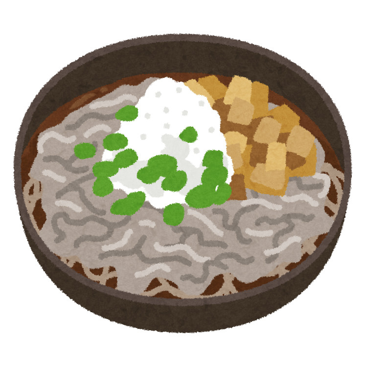 みんなでたべよう「おろしそば」の日の画像