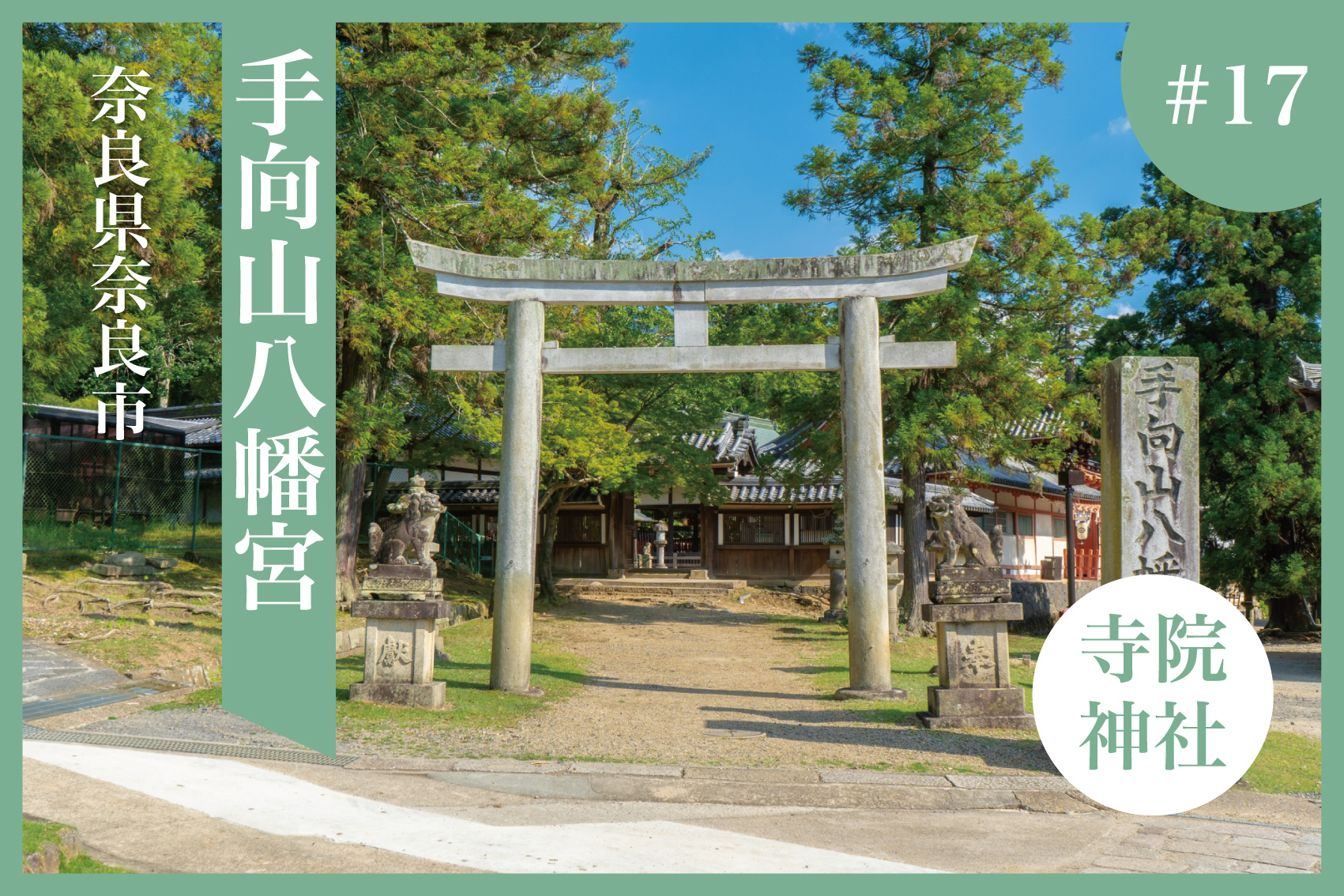 奈良の隠れた癒しのスポット。「手向山八幡宮」の魅力を探るの画像