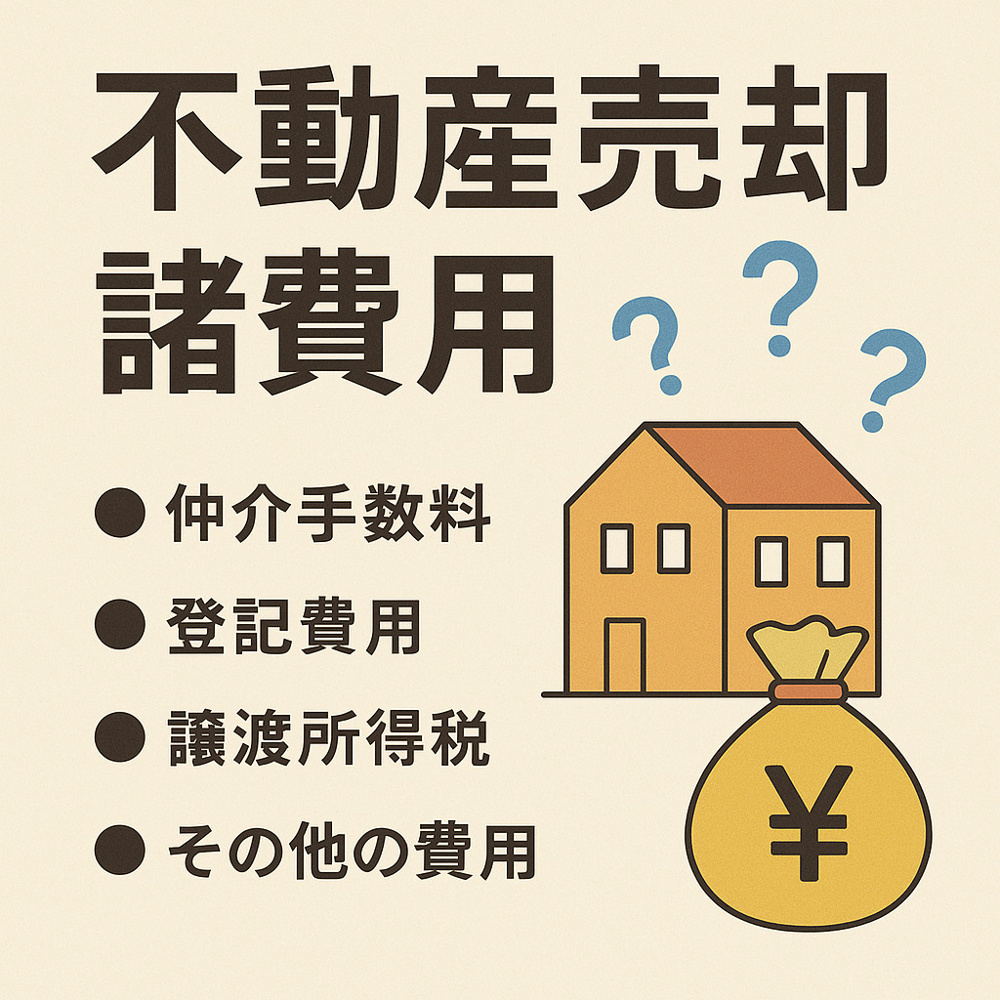 【不動産売却】何にどれくらい必要？売却時の諸費用まとめの画像