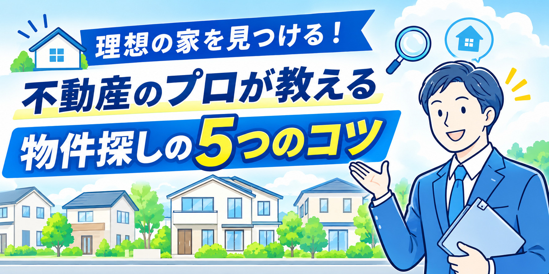 理想の家を見つける！不動産のプロが教える物件探しの5つのコツの画像