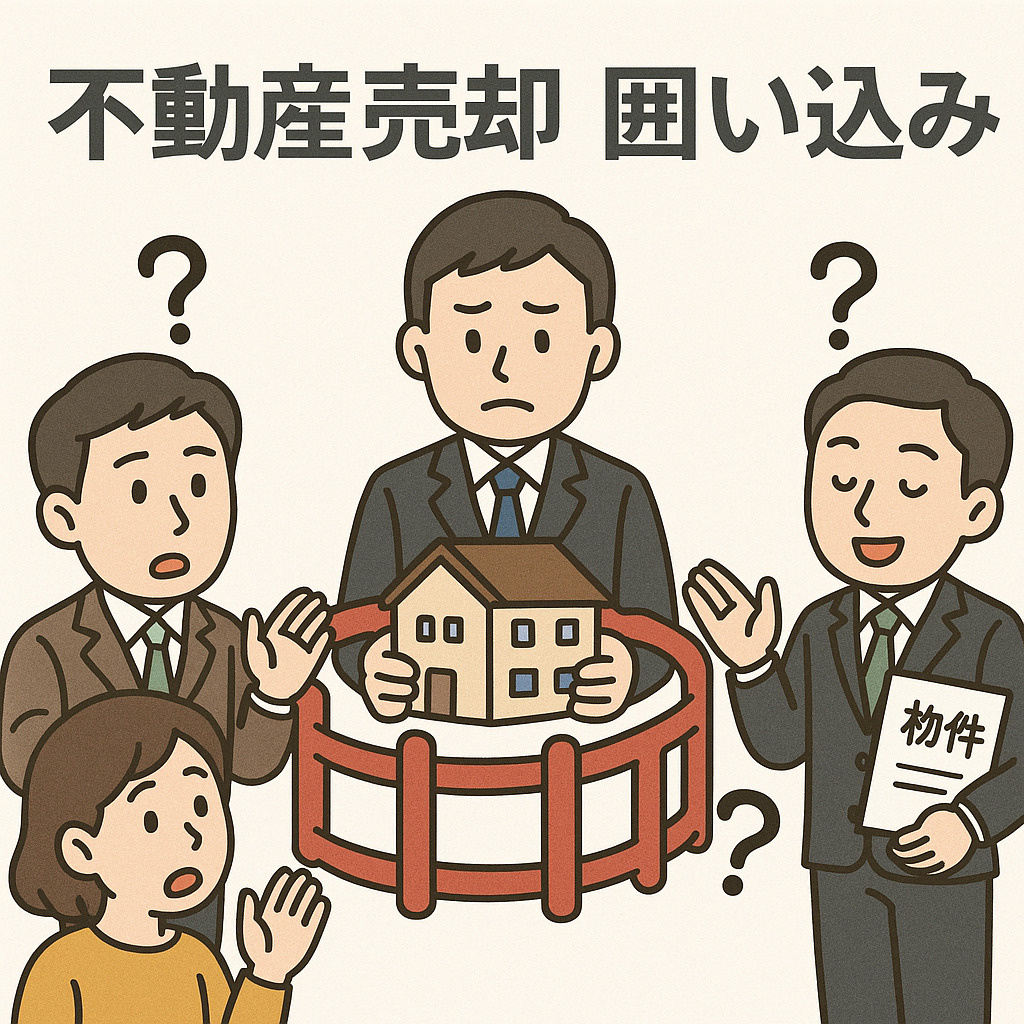 物件の囲い込みについての画像