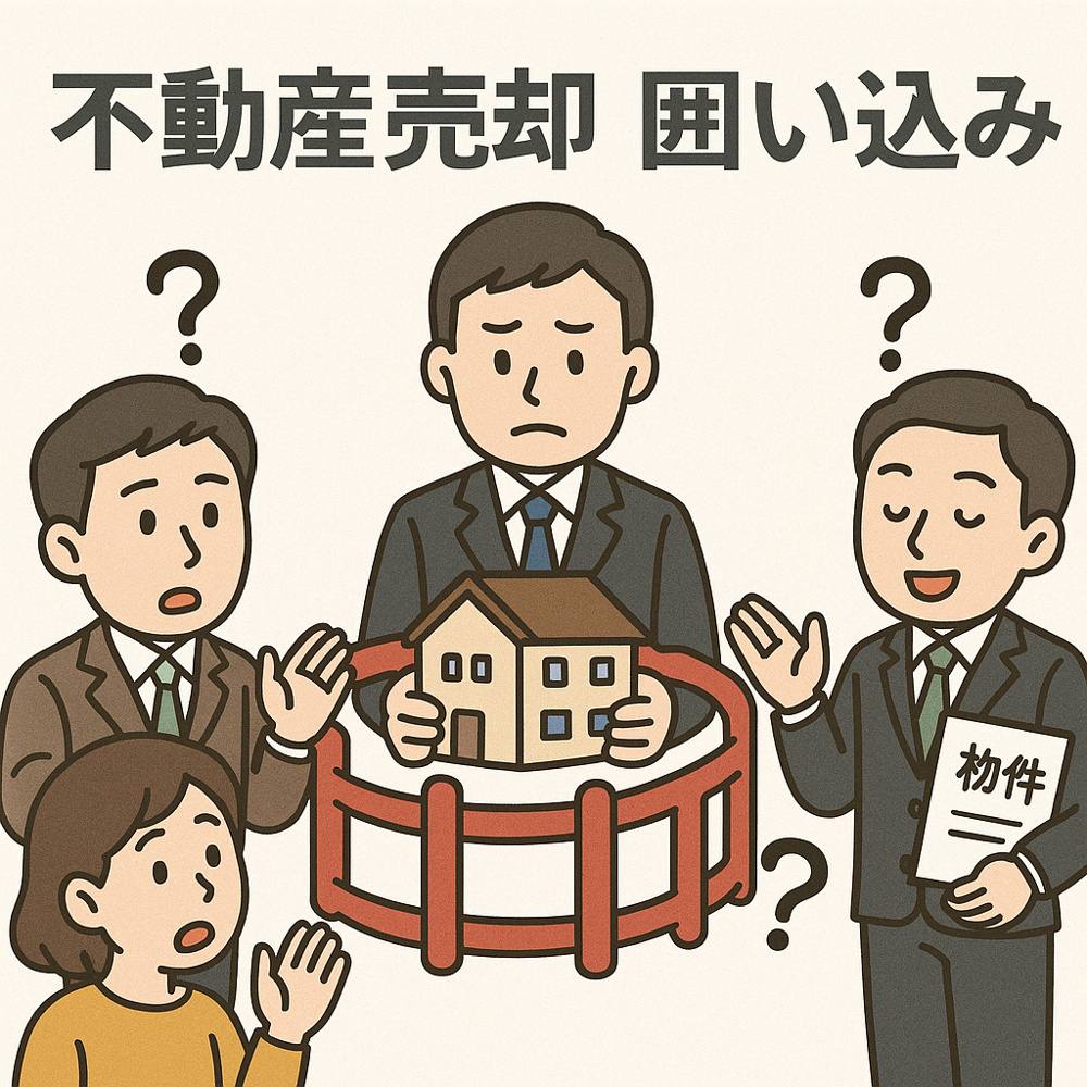 物件の囲い込みについての画像