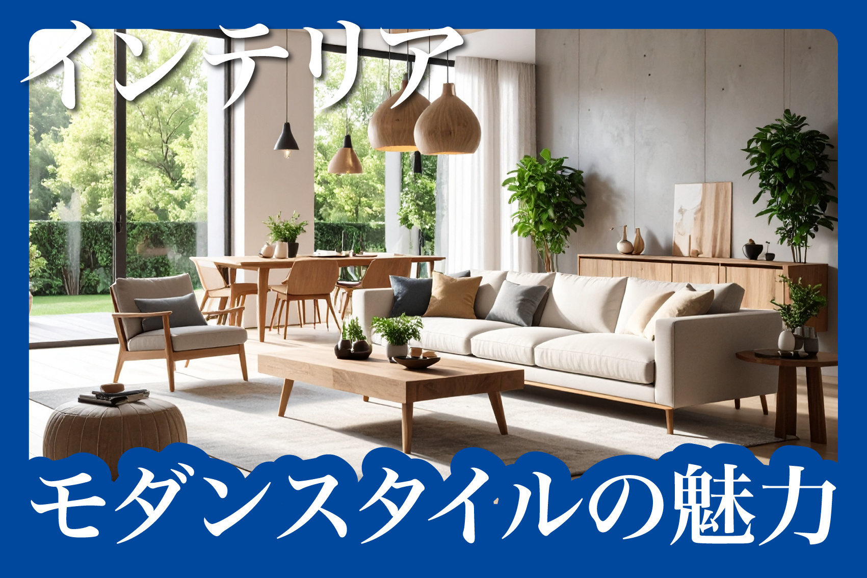 モダンスタイルの魅力と作り方の画像