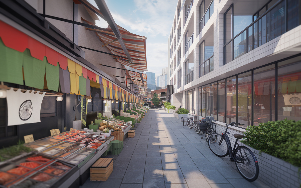 築地場外市場周辺で食の街に住む魅力とは？詳しく解説の画像