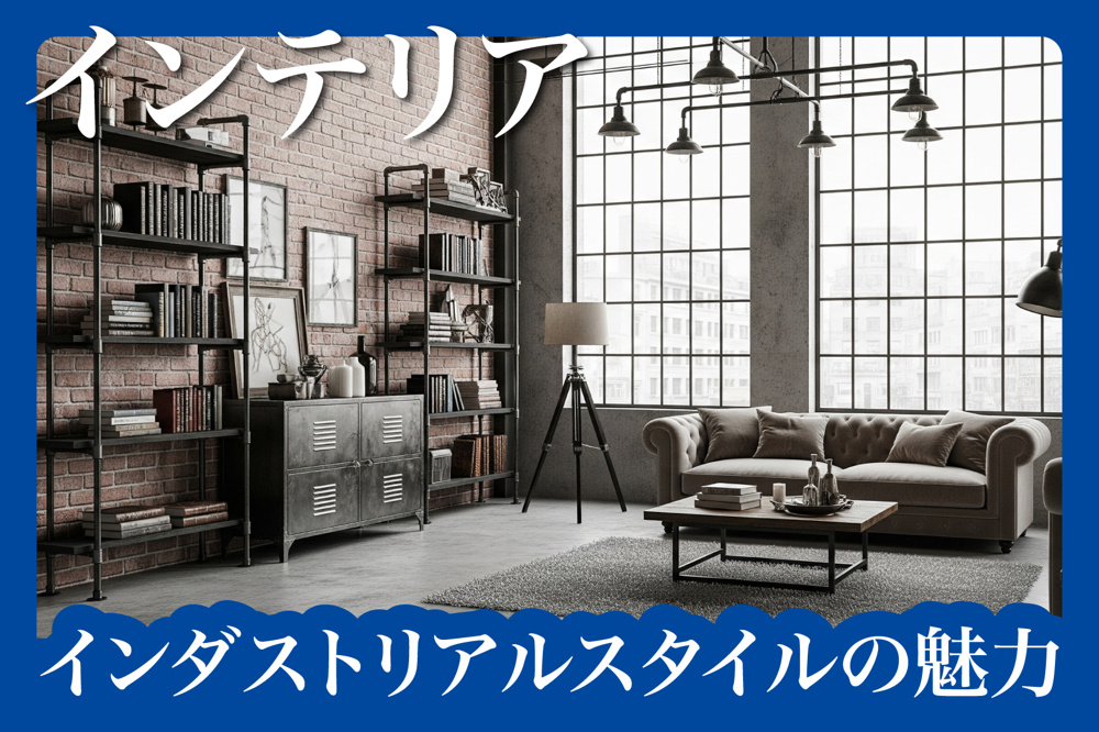 インダストリアルスタイルの魅力と作り方の画像