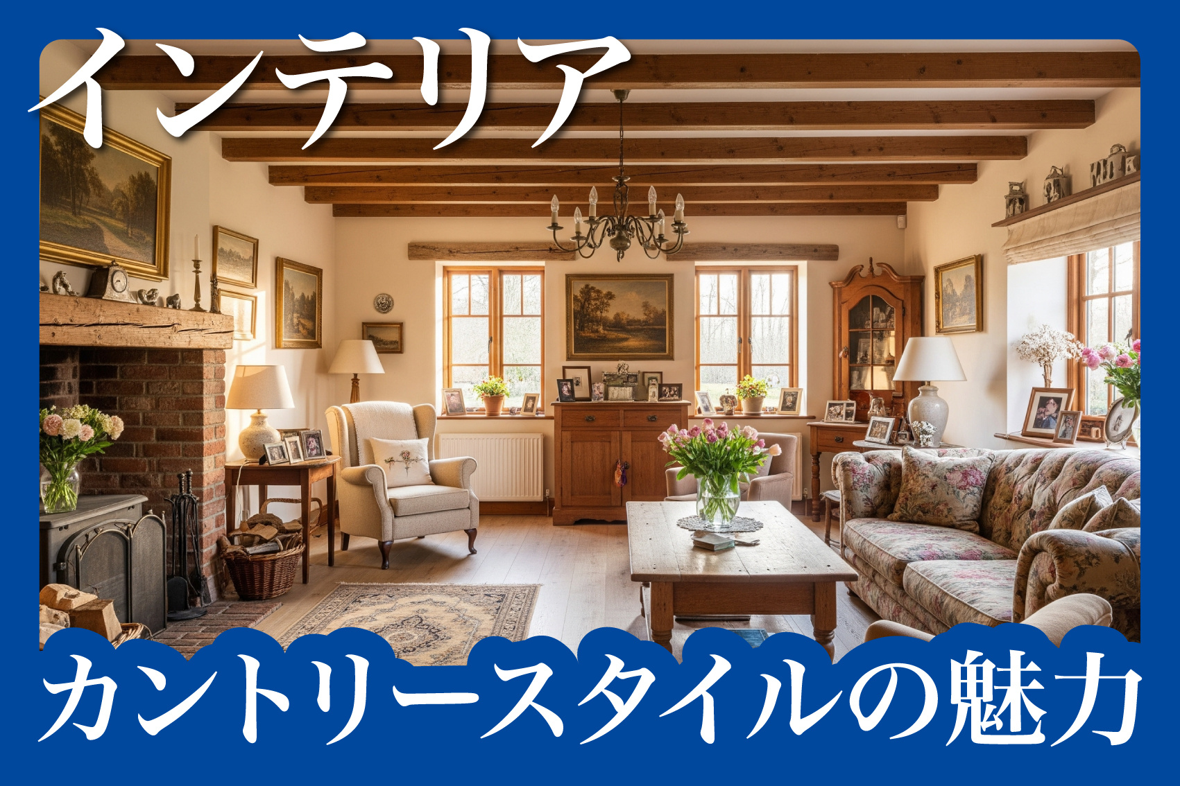 カントリースタイルの魅力と作り方の画像