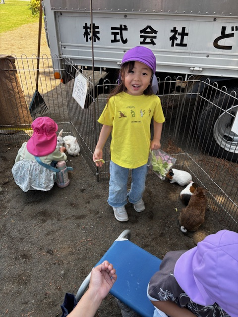 毎年恒例　移動動物園♪の画像
