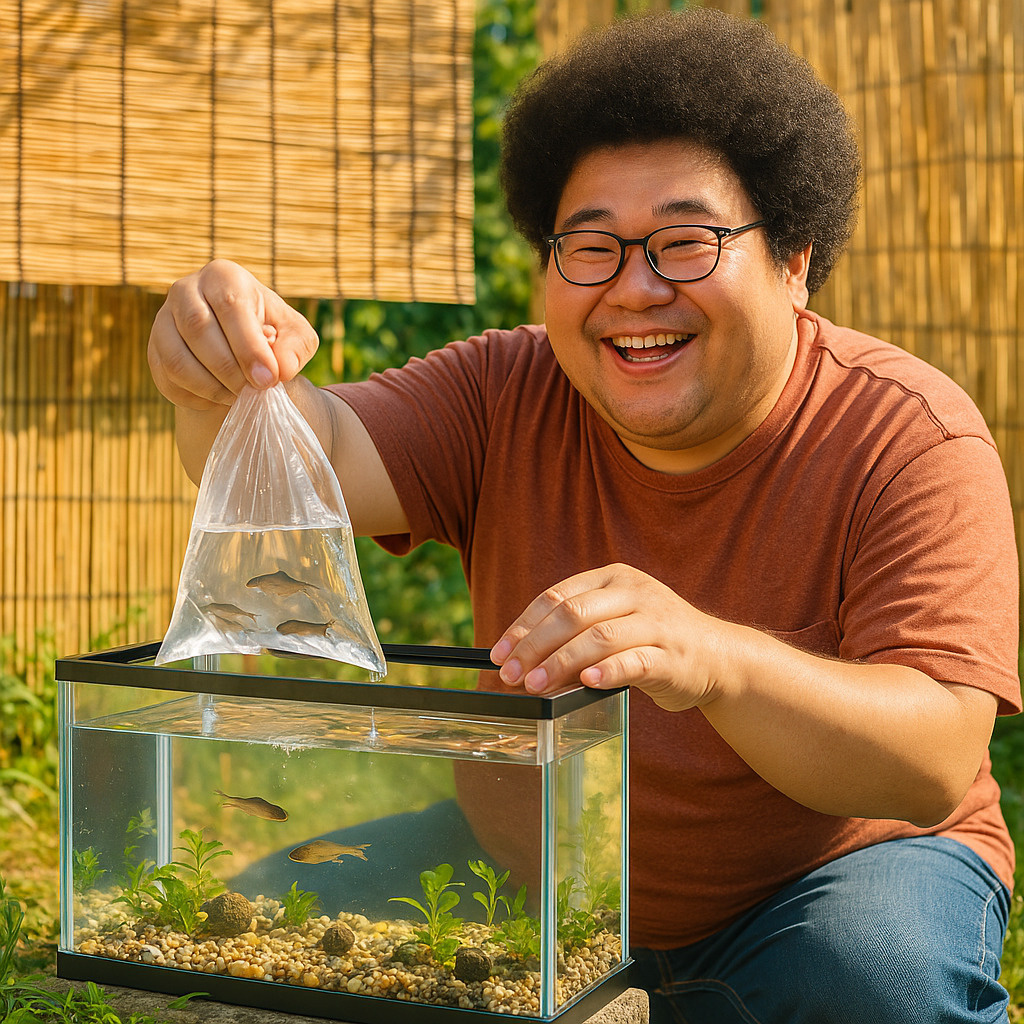 水槽立ち上げ報告の画像