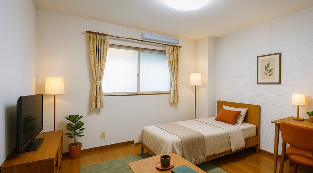 【ルームツアー】エスポワールするがまち｜大学生の一人暮らしにちょうど良い女性専用のお部屋で新生活をスタート♪の画像