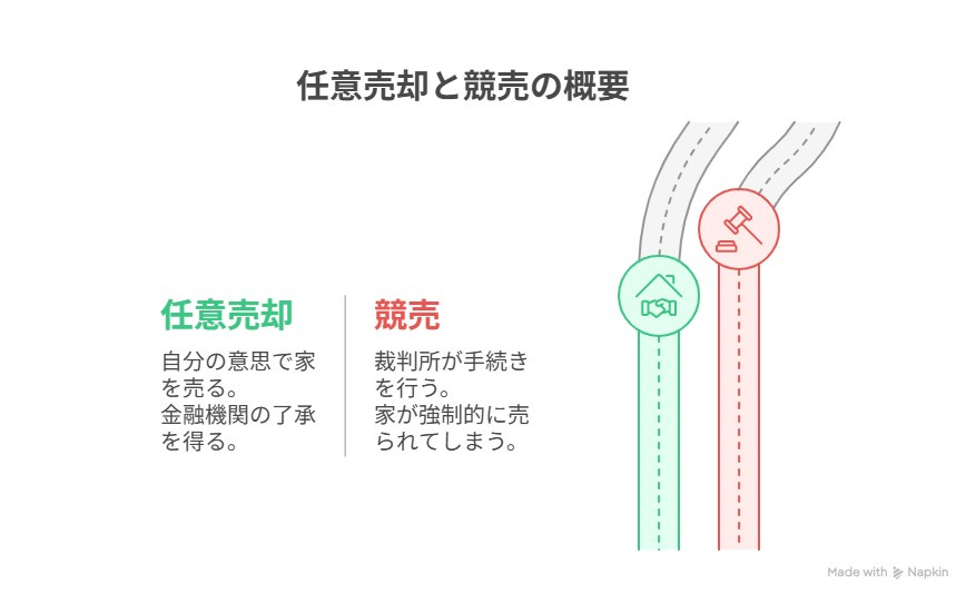任意売却と競売の概要