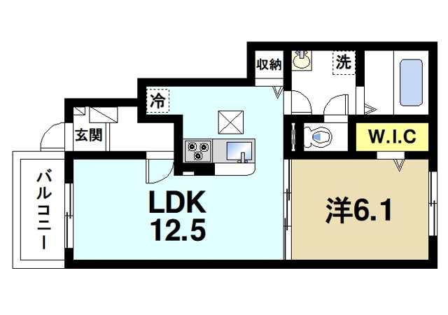 ドリームＸの間取り図1