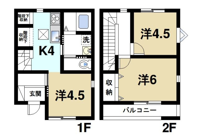 ドム　シャインの間取り図1