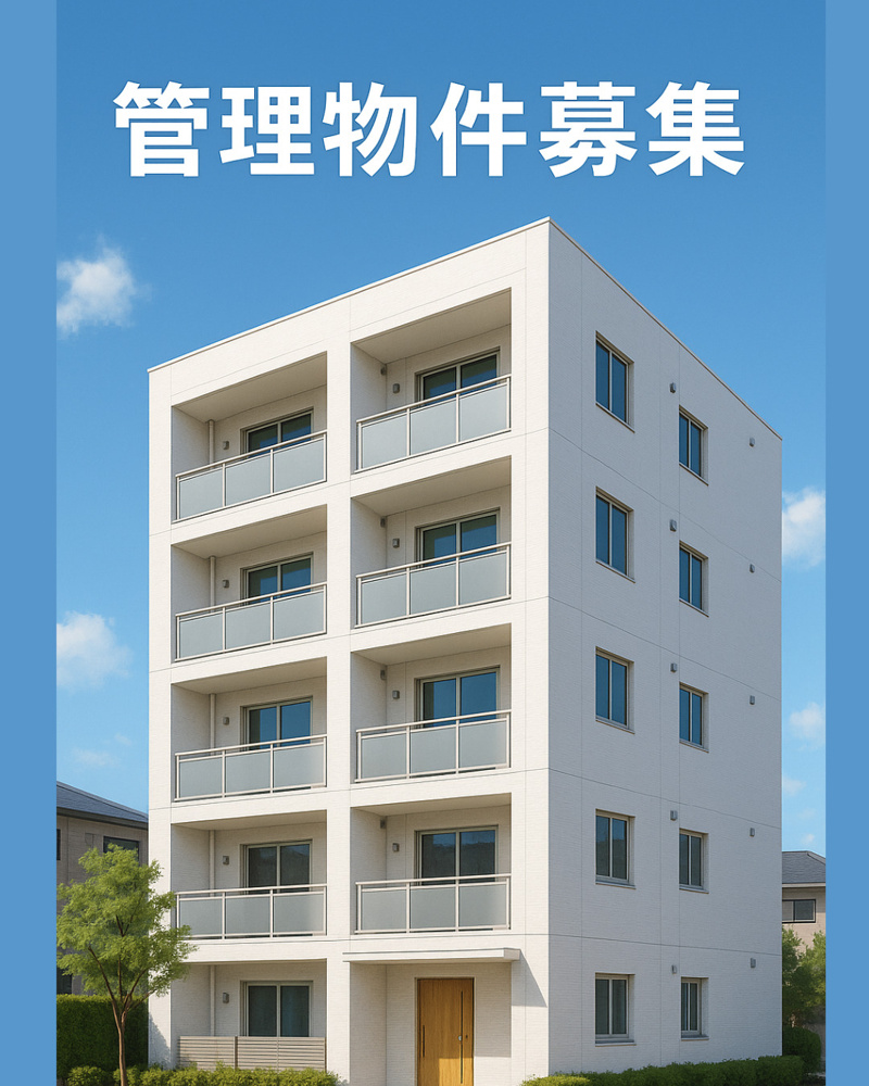 管理物件募集中！の画像